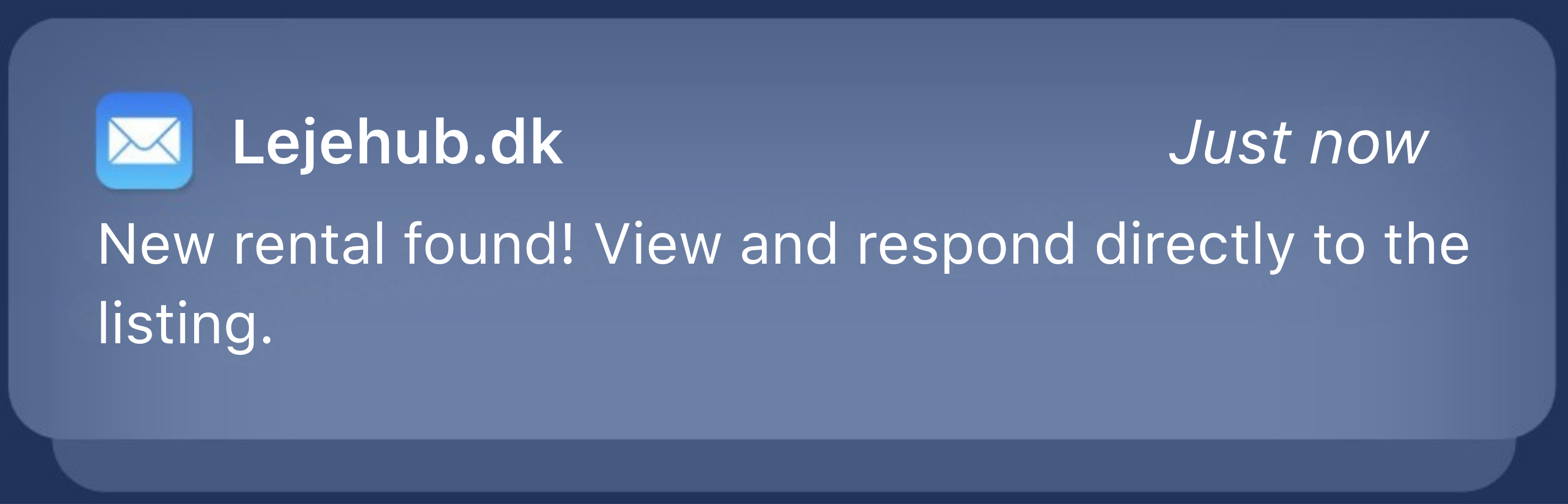 Automatisch nieuw woningaanbod in je mail